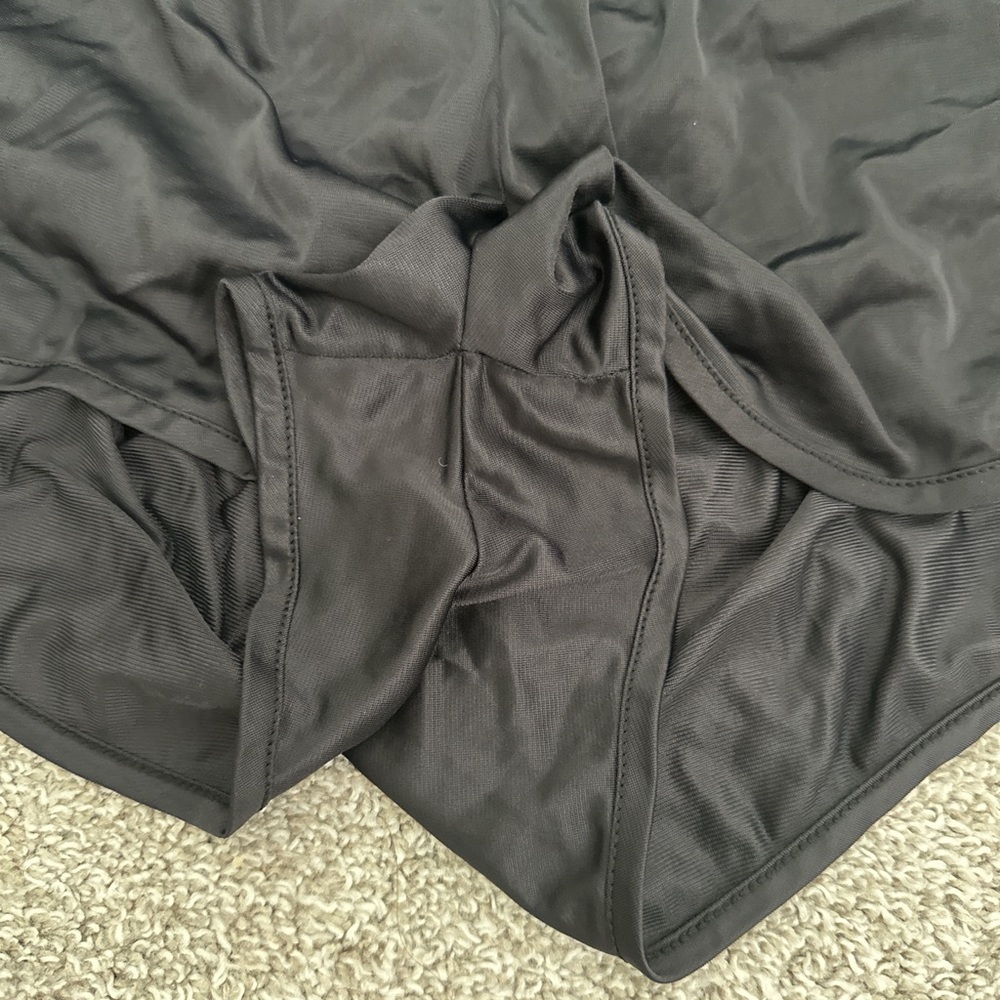 Soffe Black Athletic Running Shorts with Inner Liner - Picture 5 of 8
